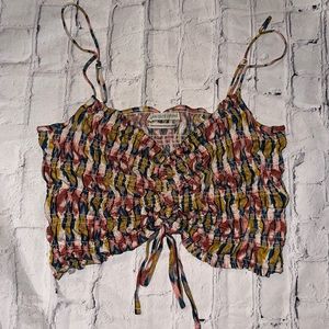 3/$15 💕Urban Outfitters ruched crop tank